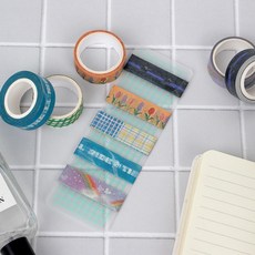 마테감개 마스킹테이프 정리 소분 체크