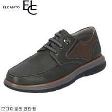 엘칸토 남성 소가죽 캐주얼 경량 데크슈즈 3cm MC99U 59