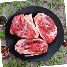 VGD 국내산 돼지 사태살 쫄대기살 앞 사태 통 크기 500g 냉동 수육 찜, 1개