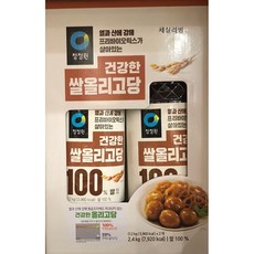 [청정원] 건강한 쌀올리고당 1.2kg x 2개 구수한조청향 맛 감칠맛 향상 / 코스트코, 1세트