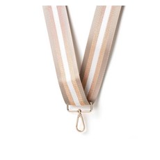 KEDZIE 교체 가능한 클래식 프린트 길이 139.7cm55인치 핸드백 지갑 스트랩 5.1cm2인치 와이드 크로스바디 스트랩 탠 스트라이프 표준 164819