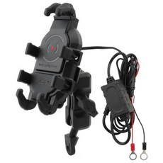 혼다호환 ADV350 부품 튜닝용품 오토바이 휴대폰 홀더 무선 충전 ADV150 XADV750 350 X-ADV 750 PCX 160 150 125 액세서리 브래킷, F, 1개