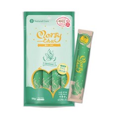 네츄럴코어 메리츄 해초3&참치 4P X 4개, 56g, 해초 + 참치 혼합맛