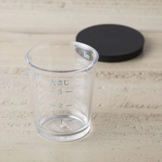 셀렉트100 계량컵 뚜껑 포함, 1개, 클리어, 50ml