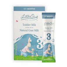 리틀오크 3단계 산양유 네츄럴 토들러 휴대용 분유, 6개입, 2개, 30g