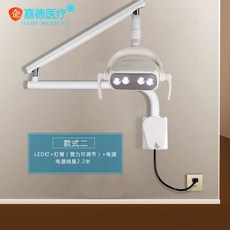 벽걸이형 수술실 무영등 병원 철제 모던 사이드 카페 원룸, E. 디럭스 버전 LED 조명 조명 암 전