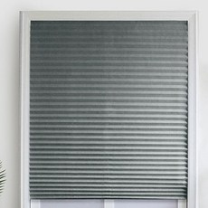 중문커튼 도어커튼 가림막커튼 공간분리 House Apartment Use White Blinds Adhesive Pleated Shades Windo, 04 Grey_03 90 W X 150 L cm