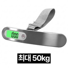 제롯 휴대용 손저울 캐리어 무게 측정기, 1개