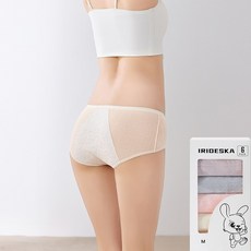 생리용팬티 여성 삼각팬티 심리스 통기성 흡수력 우수/편안한 데일리&스포츠용 3P/6P