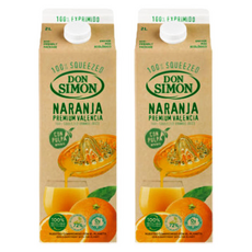 돈시몬 착즙 오렌지 주스 (x) 유튜브음료수생과일, 2L, 1개