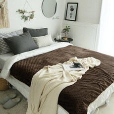 까사베르데 하트 극세사 담요