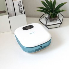 아이퓨리 A1 차량용 공기청정기 헤파필터 초미세먼지 차량 어어컨 담배 냄새 제거, 민트, 민트