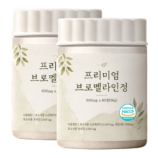 브로멜라인 효소 퀘르세틴 정 식약청인증 HACCP, 4개, 60정