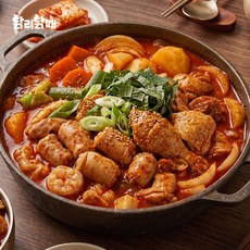 [곱속닭] 곱창 대창 순살 곱도리탕 곱창전골 닭도리탕 3~4인분, 곱닭팩, 1kg, 1