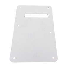일렉트릭 기타 픽가드 어셈블리 스크래치 플레이트 기타 액세서리 기타 백 플레이트 스크래치 플레이트 기타에 적합, 하얀색