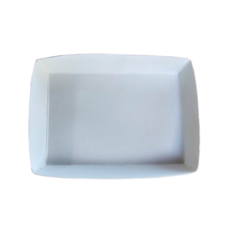 대경상사 일회용 사각 종이 접시 DK-2 15 x 9.2 x 2.5 cm, 100개입, 1개