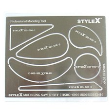 STYLE X BG600 에칭톱 (유선형), 1개