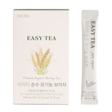 이지티 유기농 국산 아기 보리차 진액 1초 간편 무첨가 제로, 1개, 12개입, 20ml