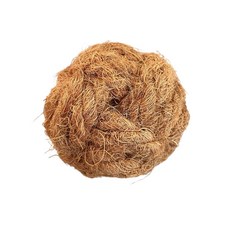 寵愛生活本舖 天然椰子纖維球 寵物磨牙玩具 小動物磨牙球 三種尺寸, S號, 1個