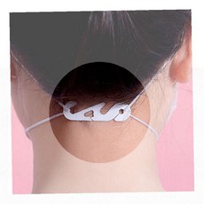 마스크 귀보호대 실리콘 귀걸이 패드 목뒤 고정 밴드 귀압박 방지