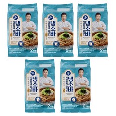 카덴 정호영 냉소바 2인분 밀키트, 436.6g, 5개