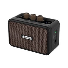 AROMA 5W便攜充電式數位吉他音箱 AG-04 黑色款 / 公司貨保固 輕巧便攜 隨時享受音樂, 1個