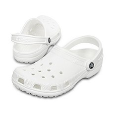 Crocs常見經典木屐白（10001_100）