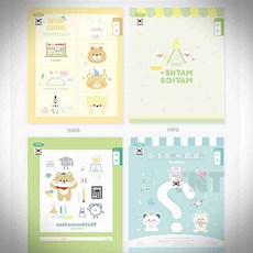 티앤 3-6 초등 수학노트 연습장노트 청소년노트, 랜덤 1권