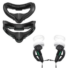 메타퀘스트 얼굴 패드 인터페이스 Kiwi Design VR 안면 교체 오큘러스 퀘스트 2 5in1 액세서리 페이스 커버 브래킷 렌