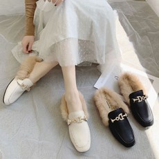 유컬리 DOFUR 블로퍼 겨울블로퍼 털단화