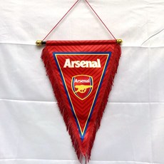 축구 클럽 교환용 삼각 깃발, NO.2 디자인 / 아스날, 1개