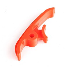 오토바이 스윙암 체인 슬라이더 가이드 브레이크 호스 클램프, orange D