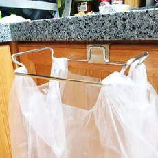 스테인리스 비닐봉투걸이 주방용품 생활용품 수건걸이 lov+340KE