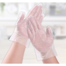 튼튼형 위생장갑 식품 등급 내유 두꺼운 마이크로 탄성 장갑 500매, 1개