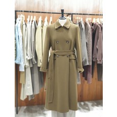 [백화점 홈쇼핑 정품] 지컷 소프트 울 벨티드 더블 코트 7214416204