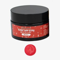 [마니랜드] 컬러 UV 클레이 30ml (8color), 1개, 레드