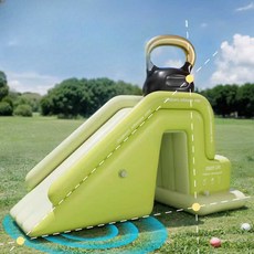 수영장미끄럼틀 풍선 미끄럼틀 가정용 펜션 워터슬라이드, 1개, 상세페이지 참고