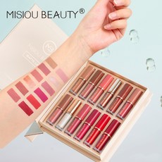 매트 펄 워터프루프 컵 탈색 매트 틴트 12매 틴트 세트, 1개