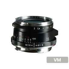 [정품등록이벤트 5만 포인트 3년 보증] 보이그랜더 ULTRON Vintage Line 35mm F2 Aspherical II VM 마운트 (라이카 M 호환) Black
