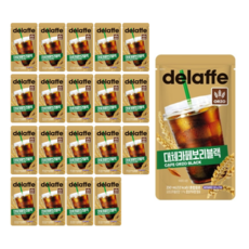 delaffe 대체카페보리블랙, 20개, 230ml
