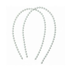 변기 부속 볼체인 구슬줄 2개입 화장실 레버 마개 연결 체인, 화이트