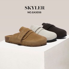 EVERAU 魔鬼氈軟木半拖鞋 穆勒鞋, 沙色 39, 沙色, 39