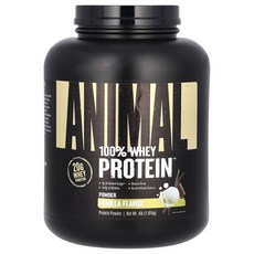 애니멀 100% 유청 프로틴 파우더 클래식바닐라 1.81kg, 3개