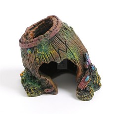 호야댁디자인 수족관 나무통 장식 B-4