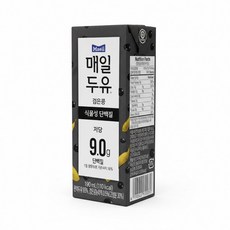 매일두유 검은콩 190mlx12팩 저당두유, 12개, 190ml