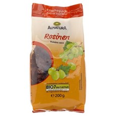 알나투라 유기농 건포도 200g, 200 g (1er Pack), 1