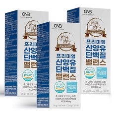 [채움앤비움] 프리미엄 산양유 단백질 밸런스 알약 정 네덜란드, 126g, 3개