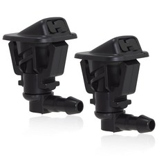 Nextpal 2팩 윈드실드 와셔 노즐 지프 랭글러 13-17 모델과 호환되는 전면 윈드실드 스프레이 교체품 OEM 68164356AB 호환 노즐 쉬운 설치, Nextpal 2팩 윈드실드 와셔 노즐, 지프 랭글러