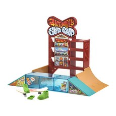 핫 휠 Hot Wheels 스케이트 스케이트 보드 숍 신발 포함 유비스케 1대입 탈것 장난감 지수케 플레이 세트 5세부터 멀티 JGG95