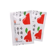 청순한농부 영주 순수 사과즙 100ml 100개